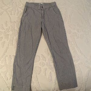 Hollister Striped Cropped Pants